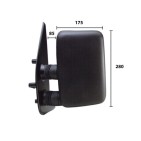 Rétroviseur Gauche Pour Peugeot Fiat Citroën 8148EQ 1312467080 8153GT