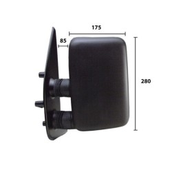 Rétroviseur Gauche Pour Peugeot Fiat Citroën 8148EQ 1312467080 8153GT