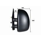 Rétroviseur Gauche Pour Peugeot Fiat Citroën 8153CL 0735326499 8149J2
