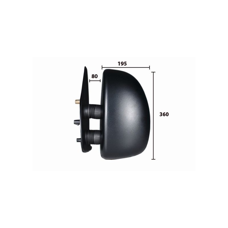 Rétroviseur Gauche Pour Peugeot Fiat Citroën 8153CL 0735326499 8149J2