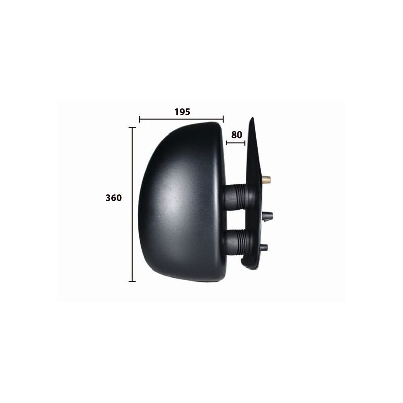 Rétroviseur Droit Pour Peugeot Fiat Citroën 8153CK 0735326494 8149J0