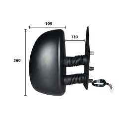 Rétroviseur Droit Pour Peugeot Fiat Citroën 0735318848 8149J8