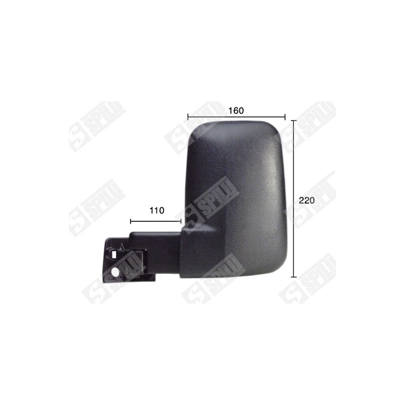Rétroviseur Gauche Pour Ford Transit Autobus/Autocar Camionnette 6831697