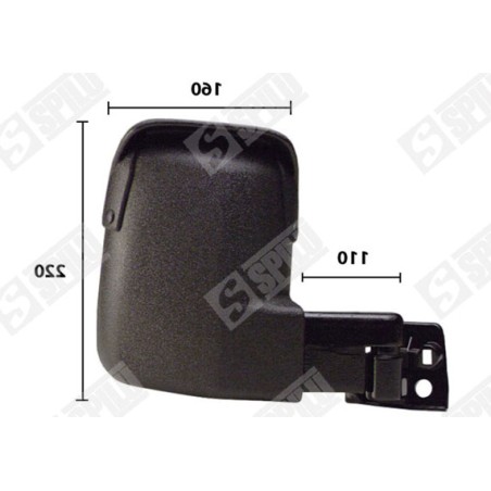 Rétroviseur Droit Pour Ford Transit Autobus/Autocar Camionnette 6831642