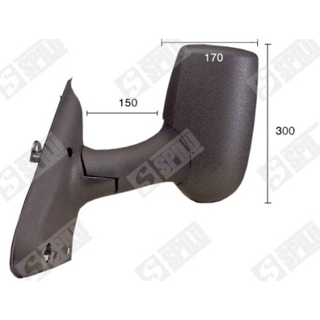 Rétroviseur Gauche Pour Ford Transit Autobus/Autocar Camionnette 1820112