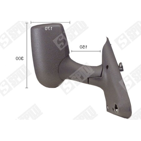 Rétroviseur Droit Pour Ford Transit Autobus/Autocar Camionnette 1821779 4643394