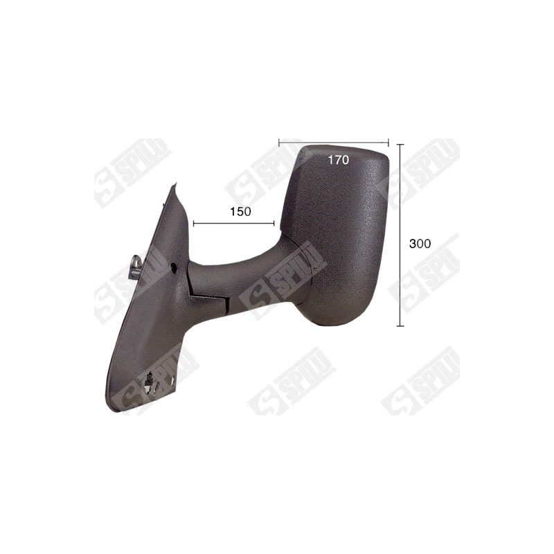 Rétroviseur Gauche Pour Ford Transit Autobus/Autocar Camionnette 1820113