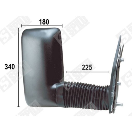Rétroviseur Droit Pour Iveco Daily III Autobus/Autocar Camionnette 500325744