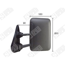 Rétroviseur Gauche Pour Iveco Daily II Autobus/Autocar Camionnette 4183455