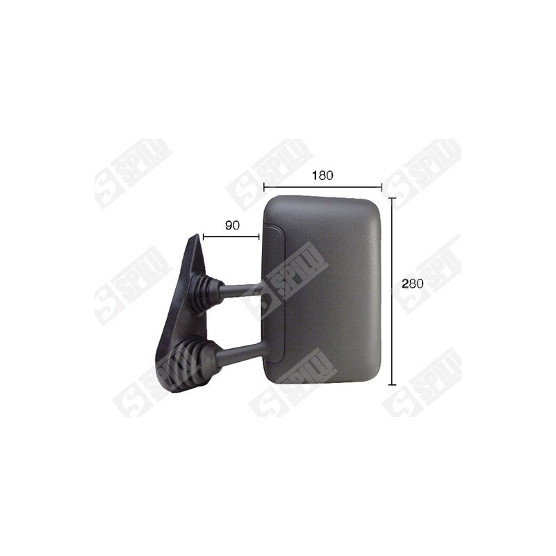 Rétroviseur Gauche Pour Iveco Daily II Autobus/Autocar Camionnette 4183455