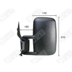 Rétroviseur Droit Pour VW LT 28-35 II 28-46 2D1857502A
