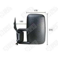 Rétroviseur Droit Pour VW LT 28-35 II 28-46 2D1857502A