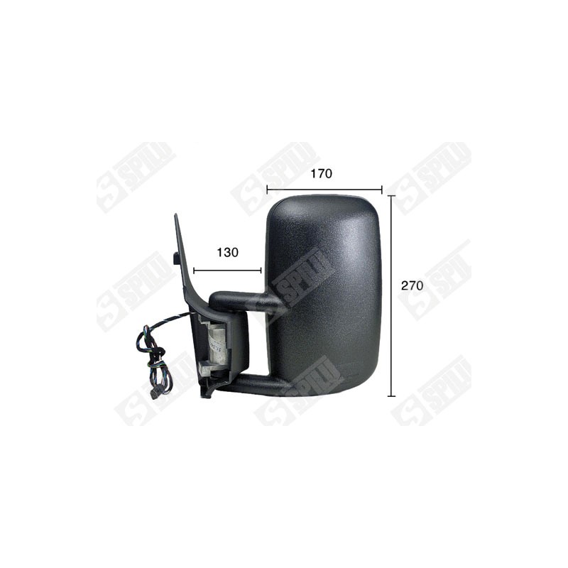 Rétroviseur Droit Pour VW LT 28-35 II 28-46 2D1857502C