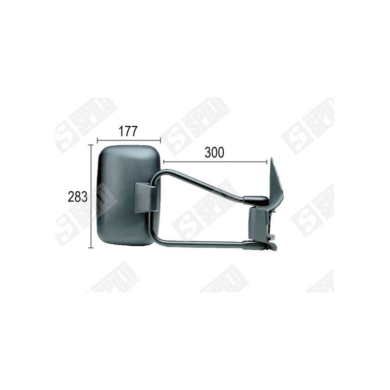 Rétroviseur Droit Pour MERCEDES Sprinter 2-T Autobus/Autocar Camionnette
