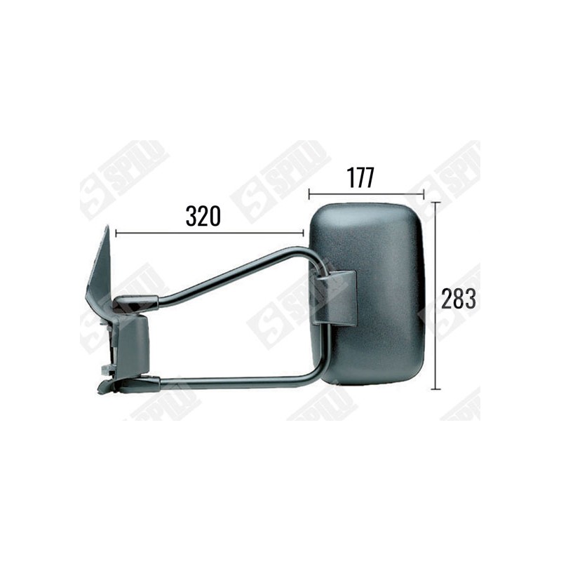 Rétroviseur Gauche Pour MERCEDES Sprinter 2-T Autobus/Autocar Camionnette