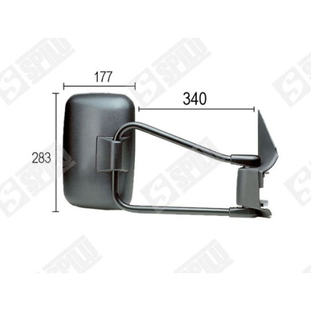 Rétroviseur Droit Pour MERCEDES Sprinter 3-T Autobus/Autocar Camionnette