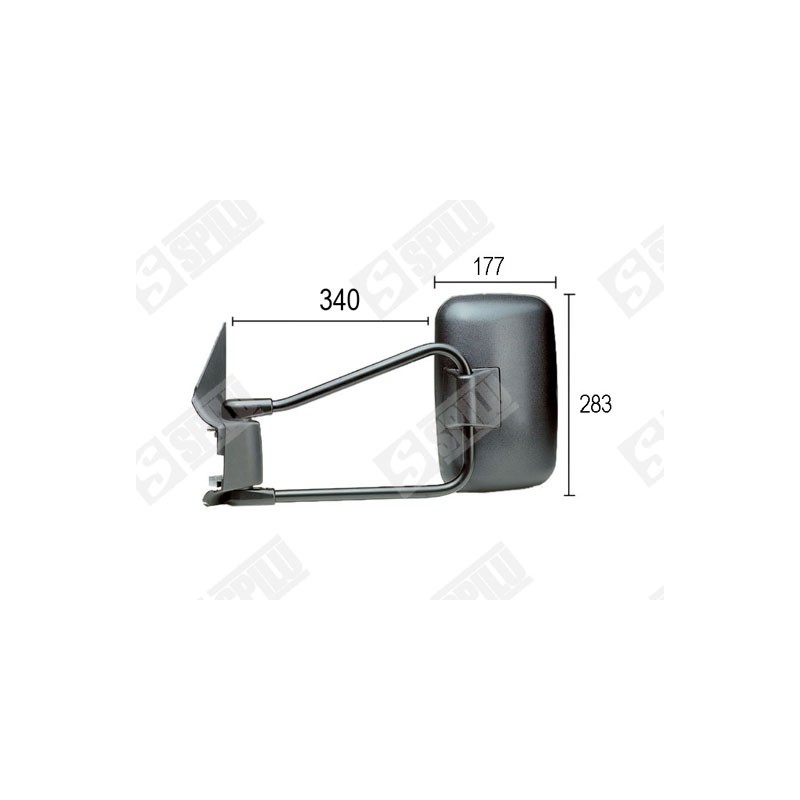 Rétroviseur Gauche Pour MERCEDES Sprinter 3-T Autobus/Autocar Camionnette