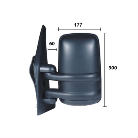 Rétroviseur Gauche Pour Renault Opel Nissan 7700352179 4500395 7700354140