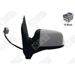 Rétroviseur Gauche Pour Ford Focus II A Trois Volumes Camionnette/Break 1439073