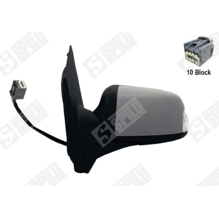 Rétroviseur Gauche Pour Ford Focus II A Trois Volumes Camionnette/Break 1439073