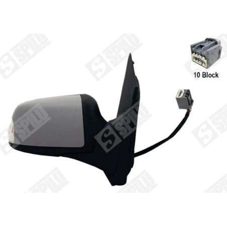 Rétroviseur Droit Pour Ford Focus II A Trois Volumes Camionnette/Break 1439068