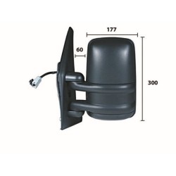 Rétroviseur Gauche Pour Renault Opel Nissan 7700352187 09111099 7700354142