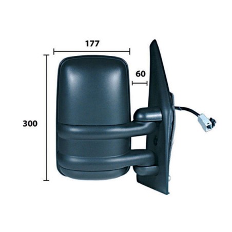 Rétroviseur Droit Pour Renault Opel Nissan 7700352188 4500403 7700353143