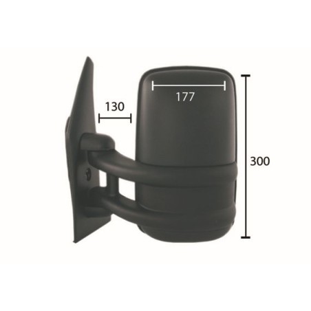 Rétroviseur Gauche Pour Renault Opel Nissan 7700352183 4500399 9630200QAG