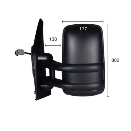 Rétroviseur Droit Pour Renault Master II Autobus/Autocar Opel Nissan 8200285571
