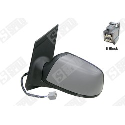 Rétroviseur Gauche Pour Ford Focus II A Trois Volumes Camionnette/Break 1376311
