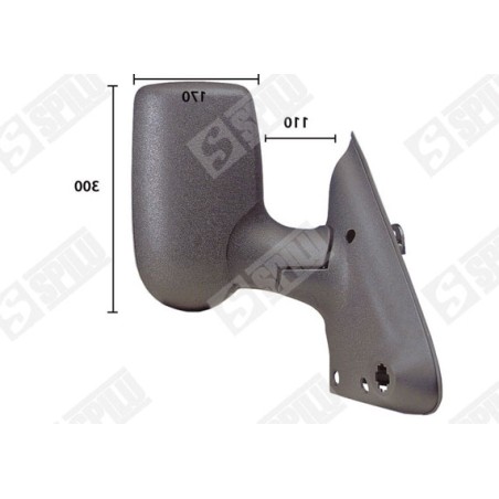 Rétroviseur Droit Pour Ford Transit Autobus/Autocar Camionnette 1820111 4643476