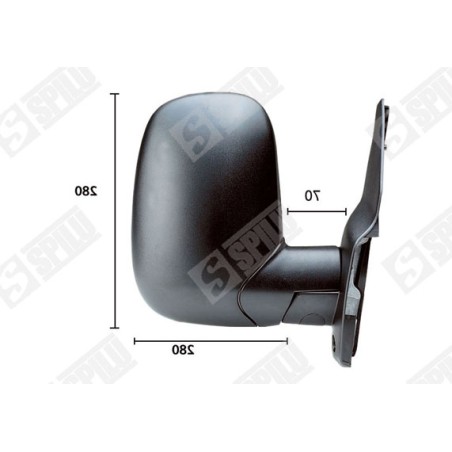 Rétroviseur Droit Pour Ford Transit Autobus/Autocar Camionnette 1053410