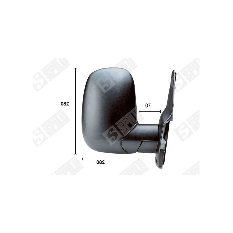 Rétroviseur Droit Pour Ford Transit Autobus/Autocar Camionnette 1053410