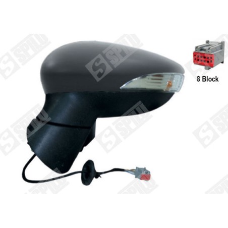 Rétroviseur Gauche Pour Ford Fiesta A Trois Volumes VI 1542172 1547274 1671046