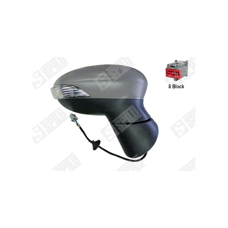 Rétroviseur Droit Pour Ford Fiesta A Trois Volumes VI 1514083 1532331 1542155