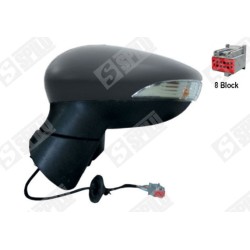 Rétroviseur Gauche Pour Ford Fiesta A Trois Volumes VI 1542172 1547274 1633093