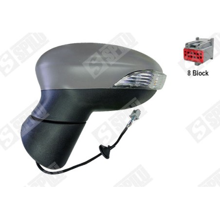 Rétroviseur Gauche Pour Ford Fiesta A Trois Volumes VI 1531442 1542172 1547274