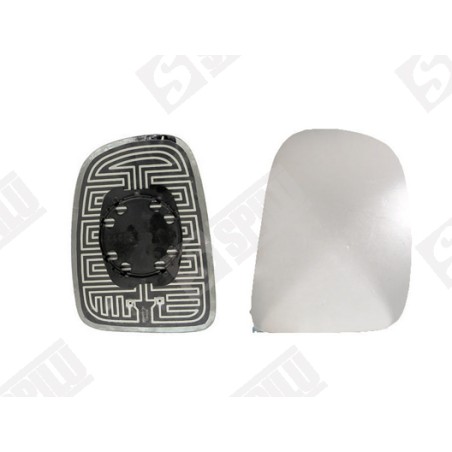 Verre de Rétroviseur Droit Pour Ford Transit Autobus/Autocar 1048710 7194186