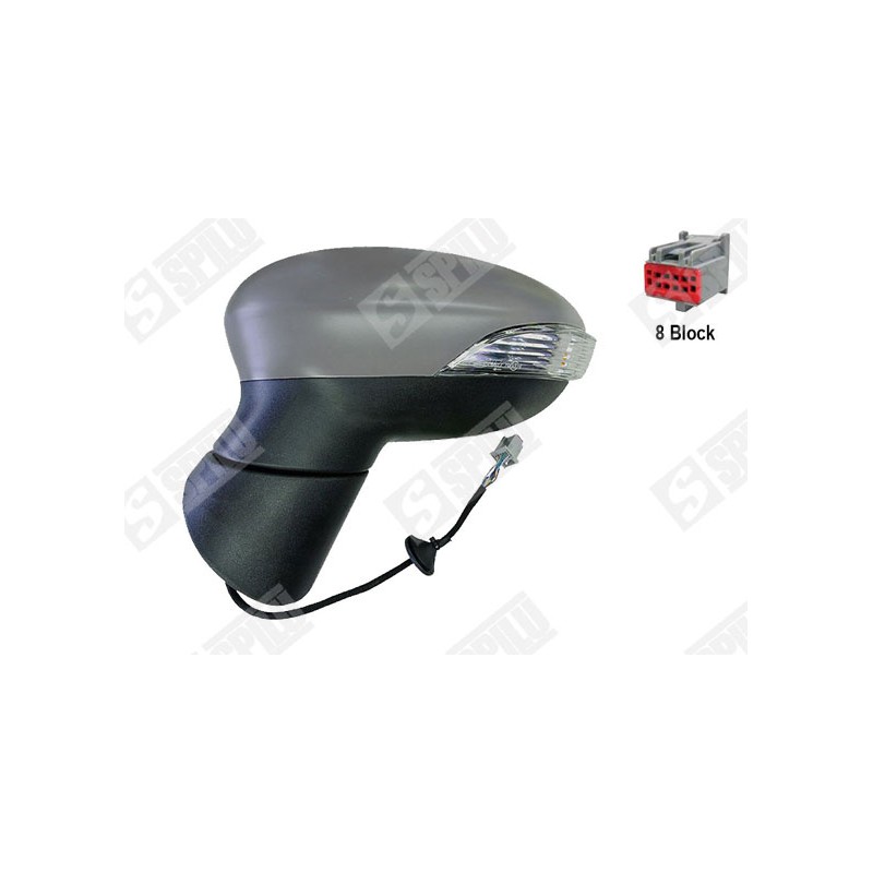 Rétroviseur Gauche Pour Ford Fiesta A Trois Volumes VI 1514085 1542172 1542399
