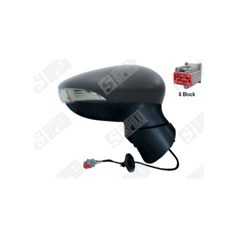 Rétroviseur Droit Pour Ford Fiesta A Trois Volumes VI 1542155 1547275 1748314