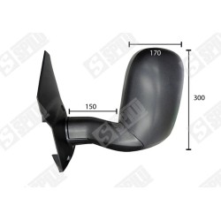Rétroviseur Gauche Pour Ford Transit Autobus/Autocar Camionnette 1026893