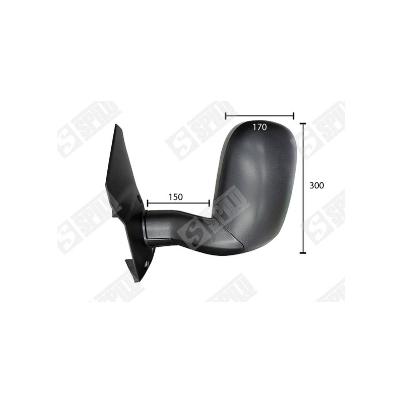Rétroviseur Gauche Pour Ford Transit Autobus/Autocar Camionnette 1026893