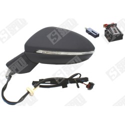 Rétroviseur Gauche Pour VW Golf Sportsvan 510857521B 510857537AGRU