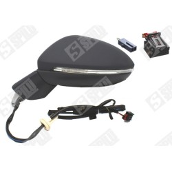 Rétroviseur Gauche Pour VW Golf Sportsvan 510857521B 510857537AGRU