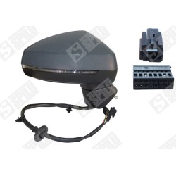 Rétroviseur Droit Pour Audi A3 Décapotable Sportback 8V0857528DGRU 8V0857536D