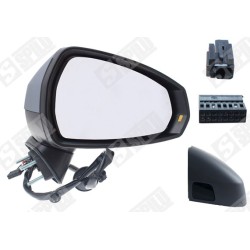 Rétroviseur Droit Pour Audi A3 Décapotable Sportback 8V0857528EGRU 8V0857536D