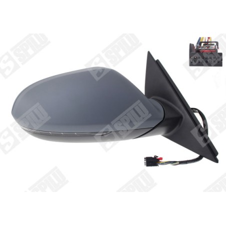 Rétroviseur Droit Pour Audi A6 Allroad Avant 4G0857528GRU 4G0857536B