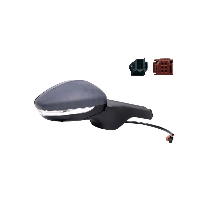 Rétroviseur Droit Pour Citroën C3 III 1607512680 1607513080 98128562XT