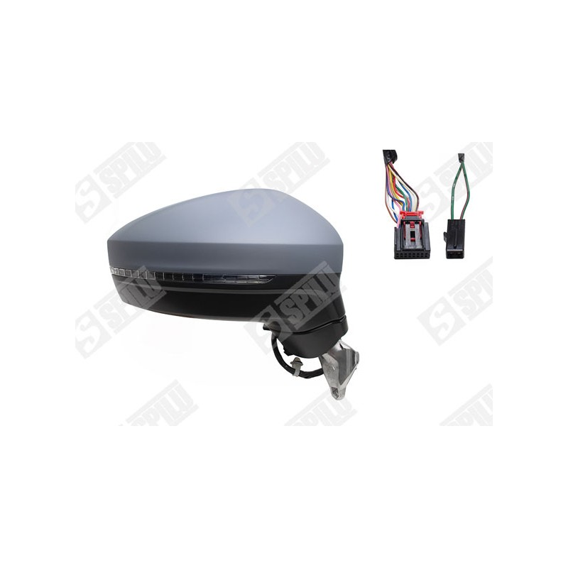 Rétroviseur Droit Pour VW Tiguan Tiguan/SUV Allspace 5NM857522A 5NN857508C