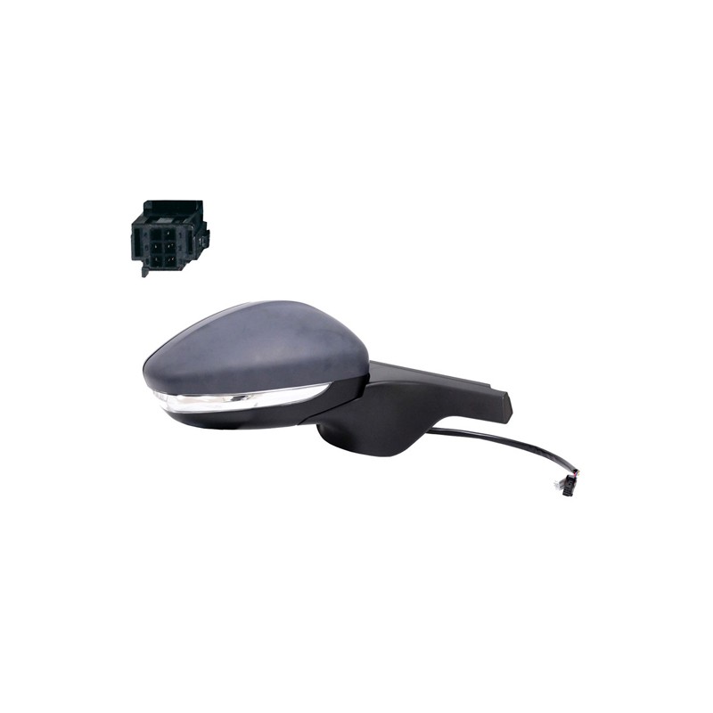 Rétroviseur Droit Pour Citroën C3 III Van 1607512680 1607513080 98267125XT